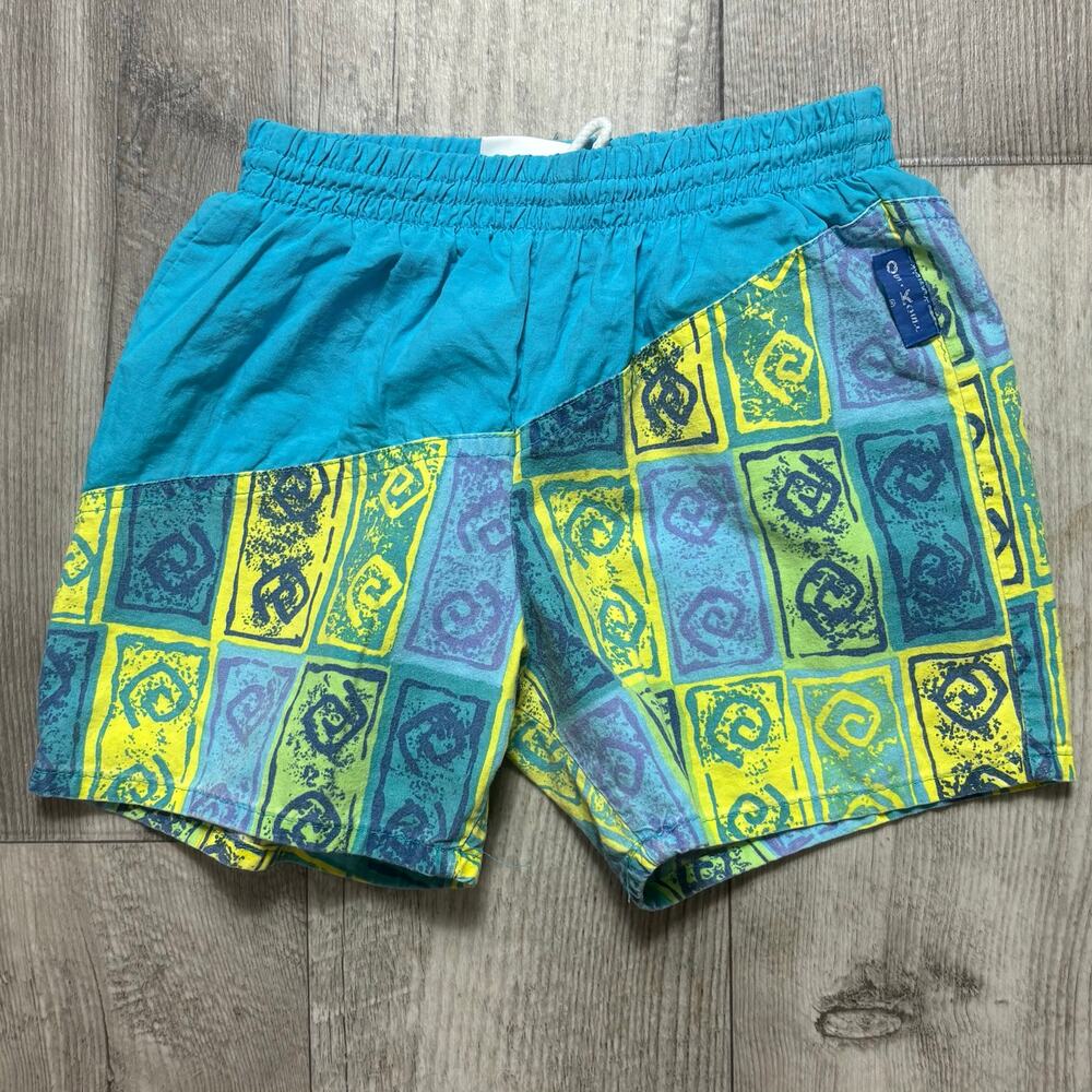 Vintage Osh Kosh Boys Swim Shorts Size 5